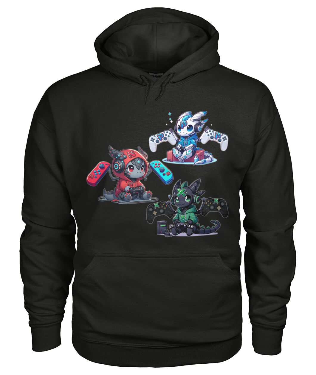 Console Dragons (Hoodie & V Necks)