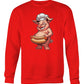 Chef Pig Hotdog (Hoodie & More) Crew Neck Sweatshirt