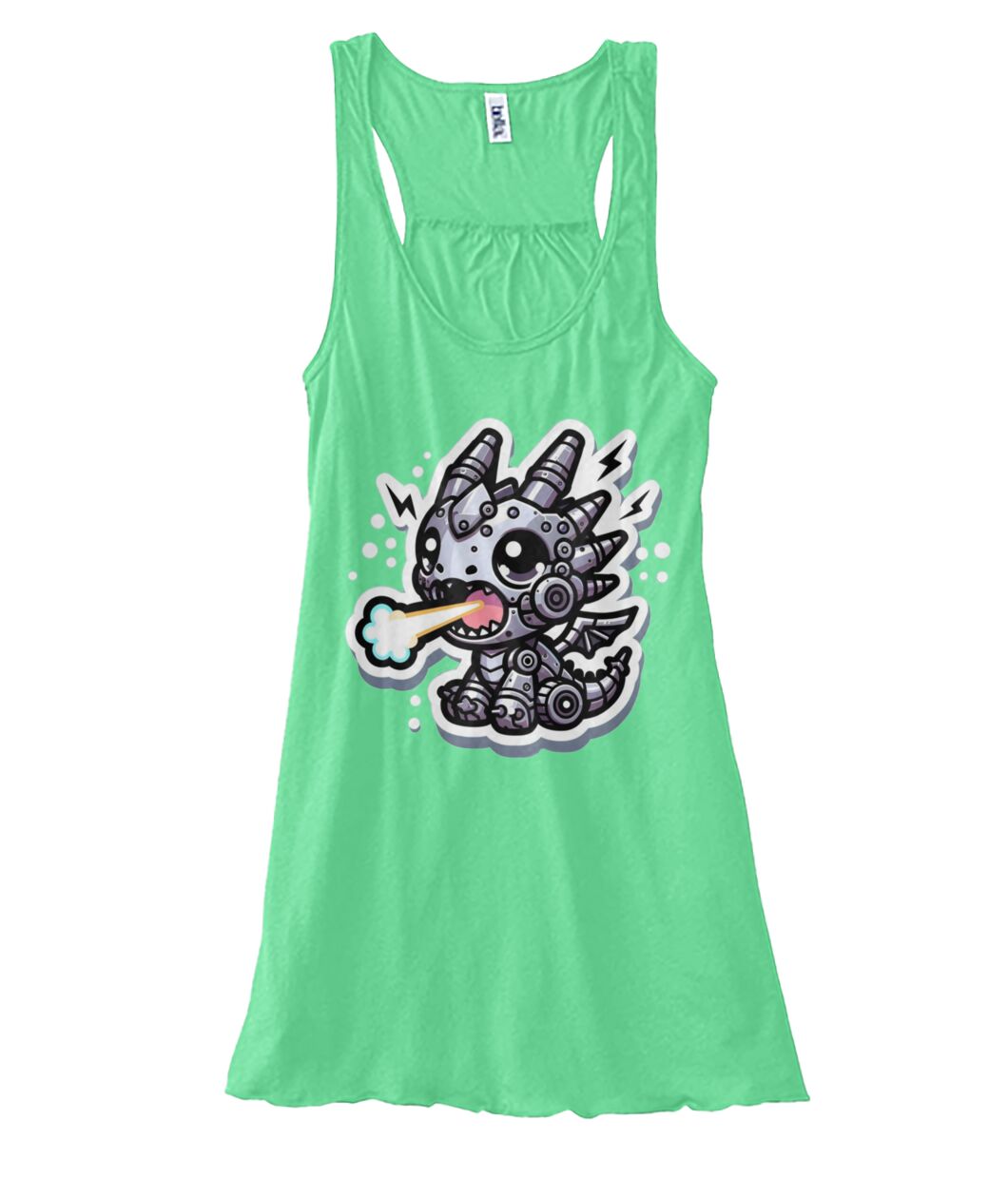 Mech Dragon Baby (TankTop & More) Women's Flowy Tank