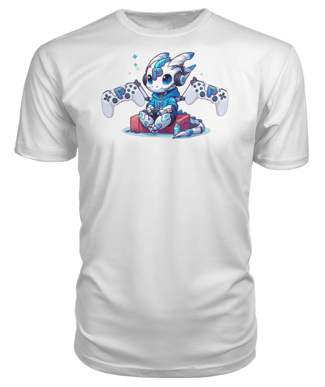 Console Dragons Blue (T Shirts)