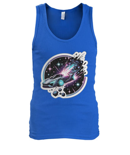 Cosmic Car Crash (TankTop & More) Men's Tank Top