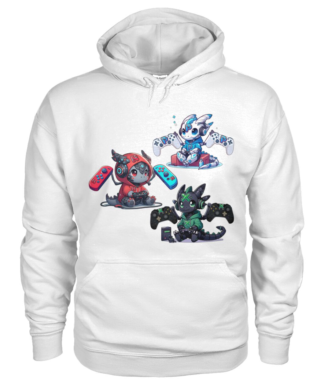 Console Dragons (Hoodie & V Necks)