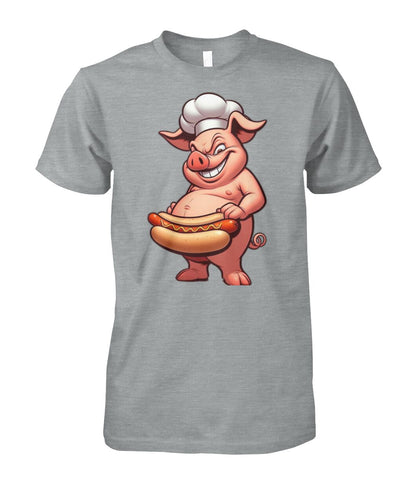 Chef Pig Hotdog (T-Shirt & More)