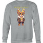 Merry Litmas Reindeer 2 (Hoodie & More) Crew Neck Sweatshirt