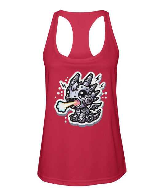 Mech Dragon Baby (TankTop & More) Women's Racerback Sport Tank