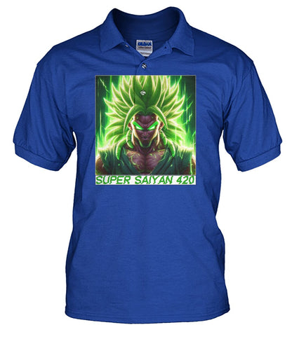 Super Saiyan 420 (Tank Top & Polo)