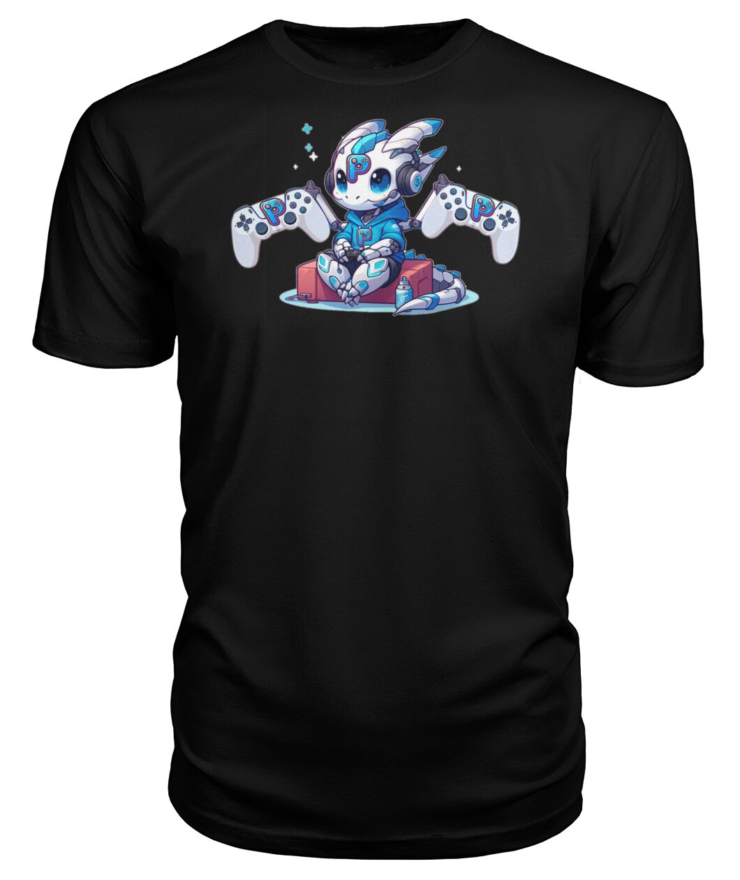 Console Dragons Blue (T Shirts)