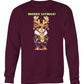 Merry Litmas Reindeer 2 (Hoodie & More) Crew Neck Sweatshirt