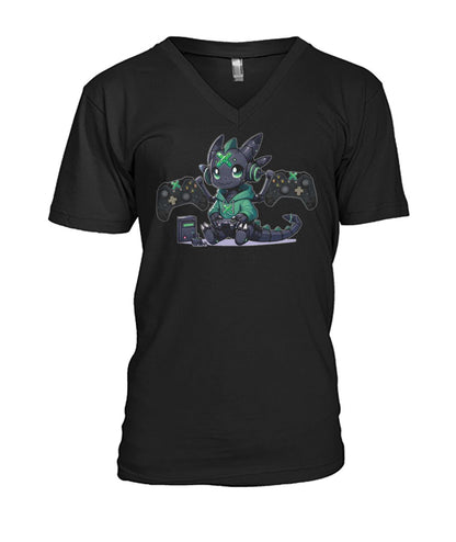 Console Dragons Green (Hoodie & V Necks)