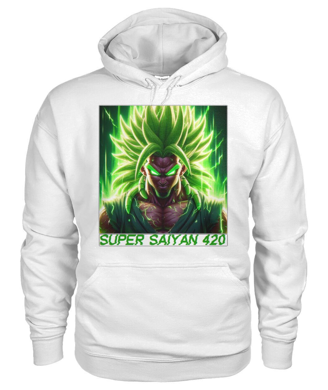 Super Saiyan 420 (Hoodie & V Necks)