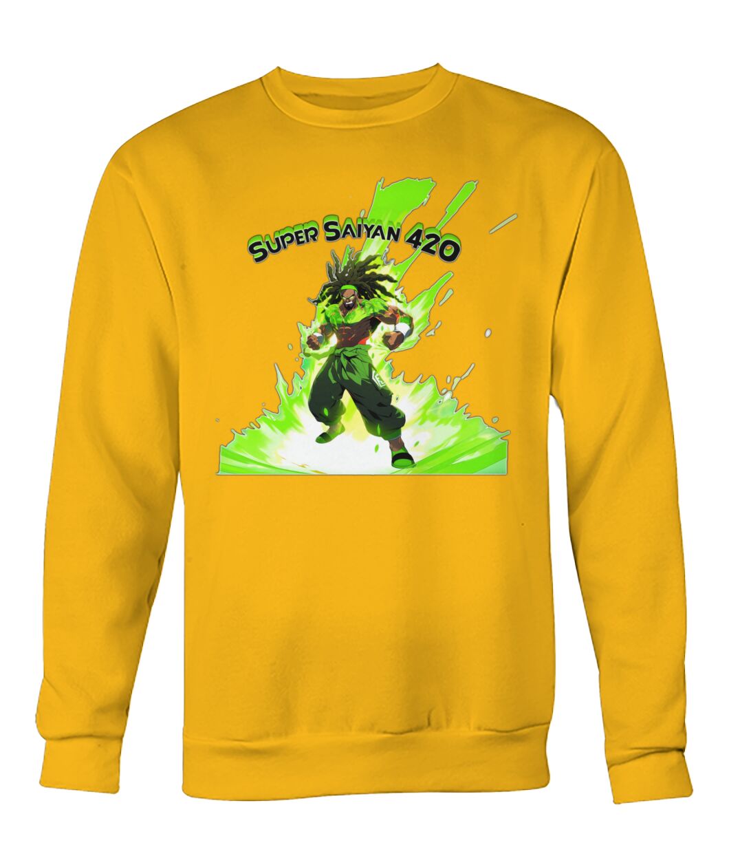 Super Saiyan 420 A (Sweater & Long Sleeve)