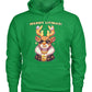 Merry Litmas Reindeer (Hoodie & More) Unisex Hoodie