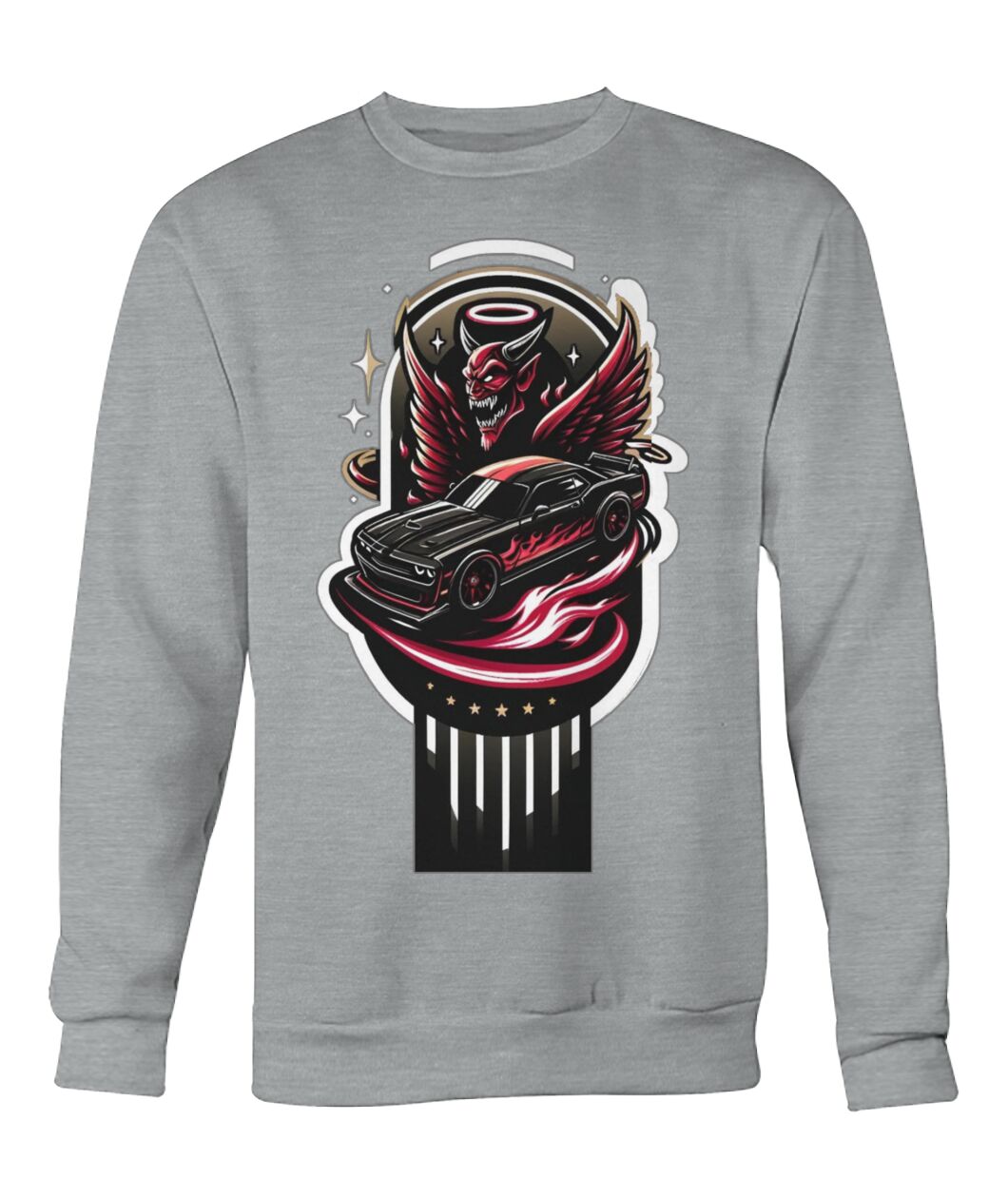 Demon Car 1 (Sweater & More) Crew Neck Sweatshirt