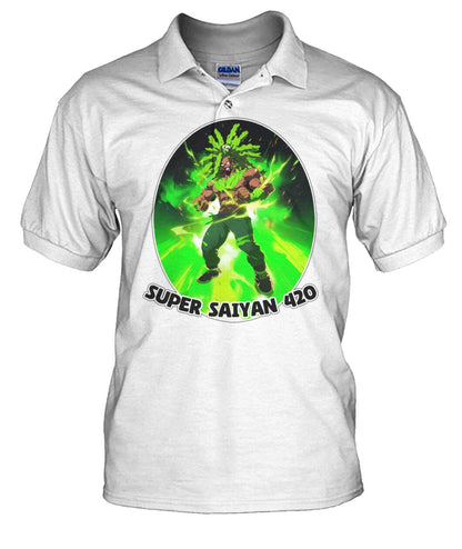 Super Saiyan 420 C (Tank Top & Polo )