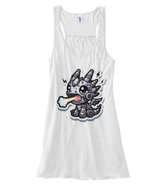 Mech Dragon Baby (TankTop & More) Women's Flowy Tank