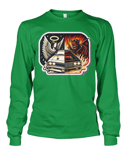 Angel Demon Car 1 (Sweater & More) Unisex Long Sleeve