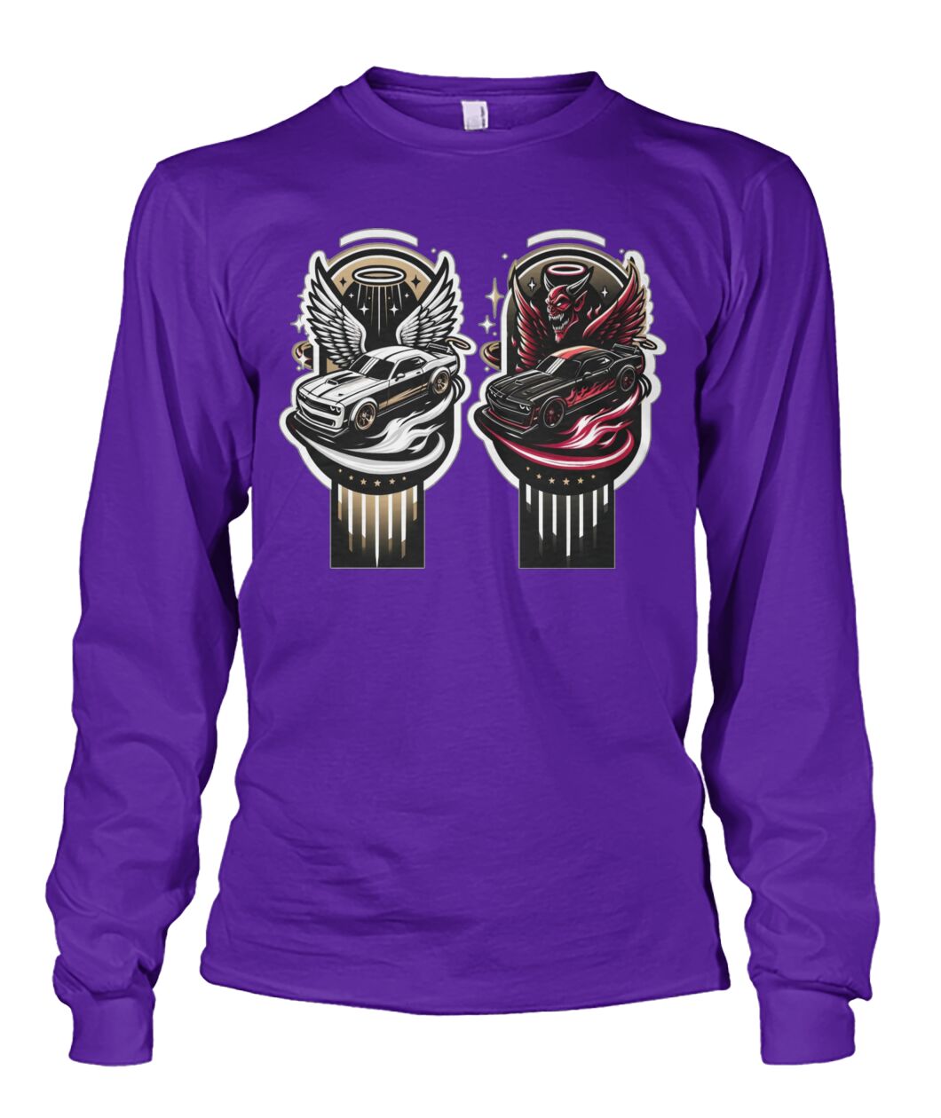 Angel Demon Car 2 (Sweater & More) Unisex Long Sleeve