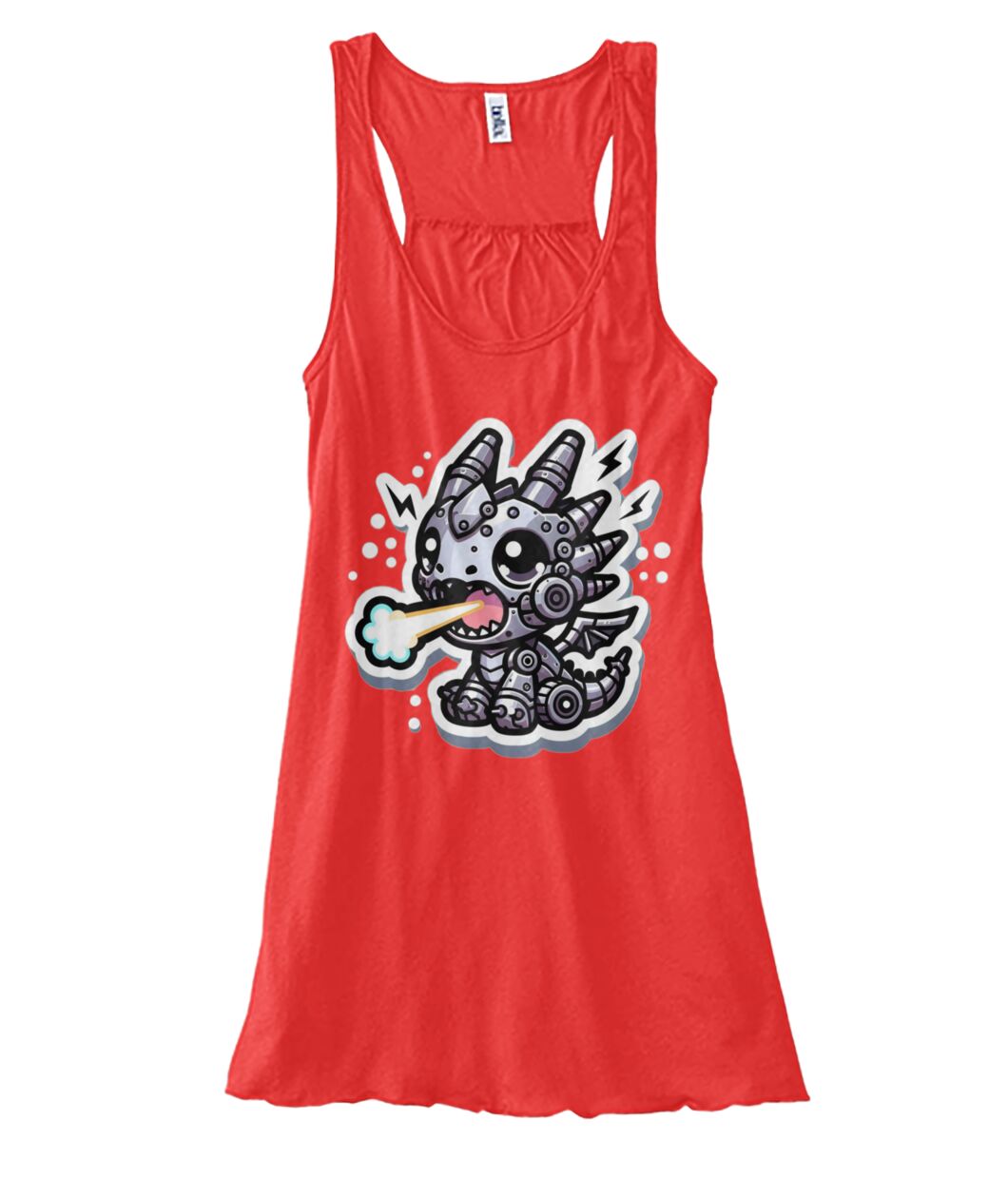 Mech Dragon Baby (TankTop & More) Women's Flowy Tank