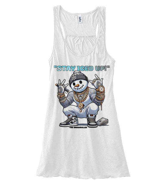 Stay Iced UP (TankTop & More) Women's Flowy Tank