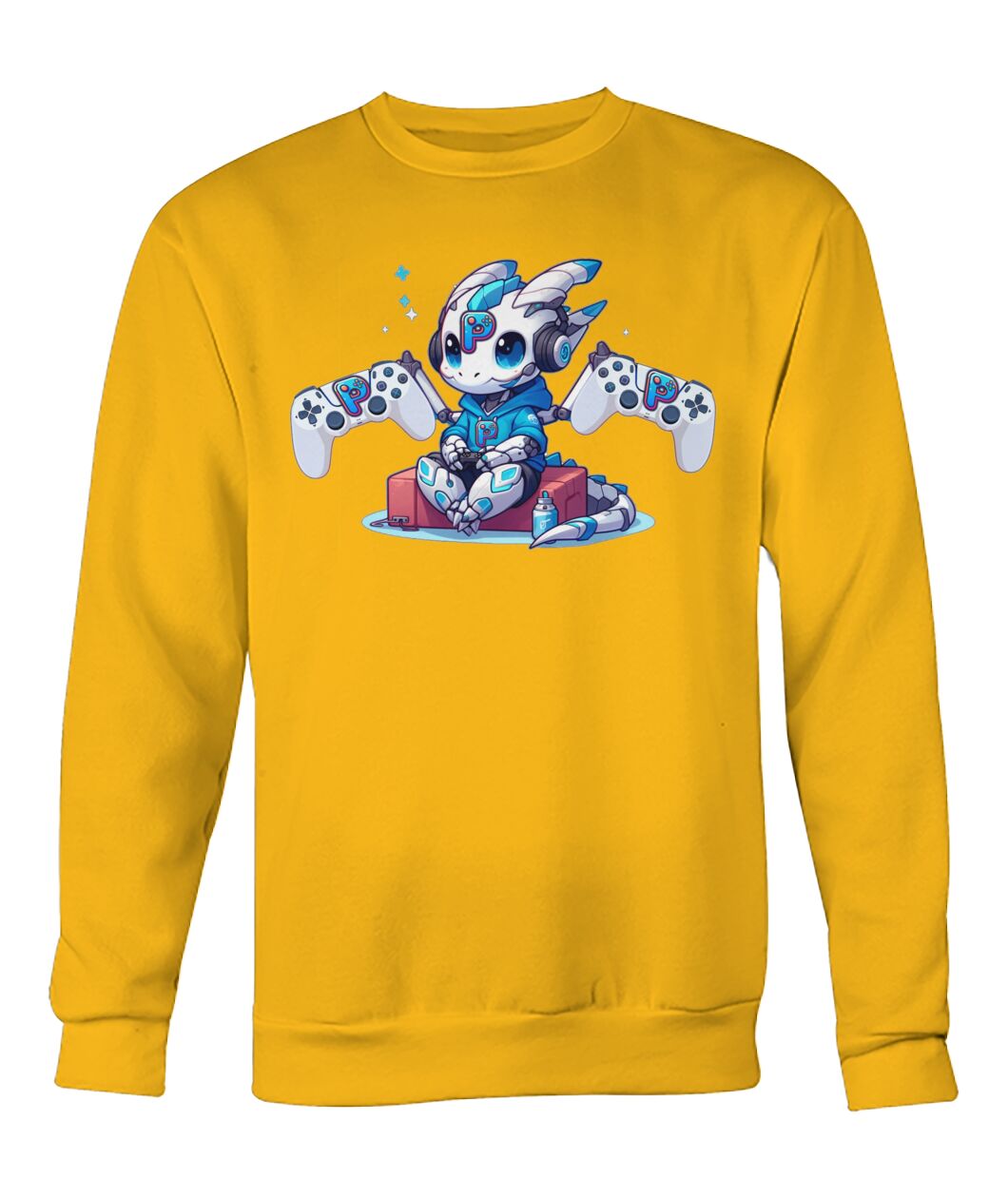 Console Dragons Blue (Sweater & Long Sleeve)