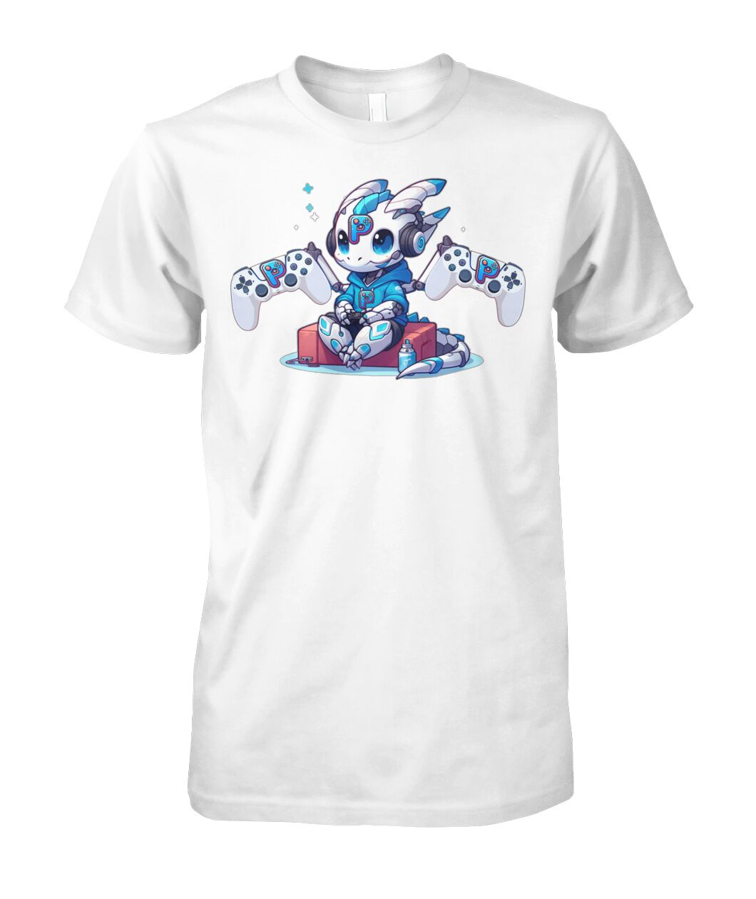 Console Dragons Blue (T Shirts)