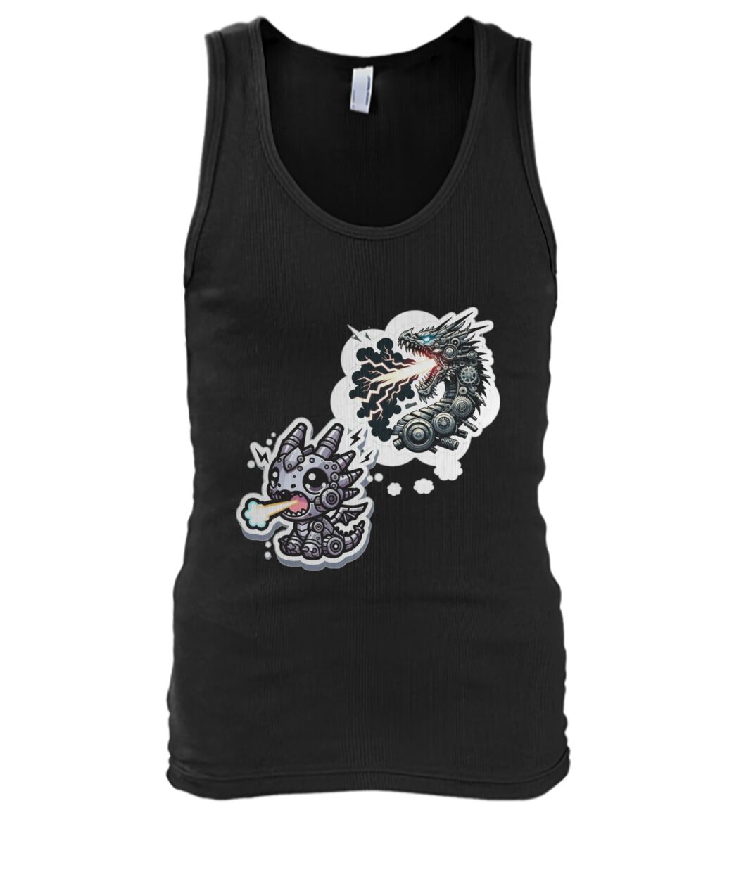 Mech Dragon (TankTop & More) Men's Tank Top