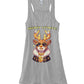 Merry Litmas Reindeer (TankTop & More) Women's Flowy Tank