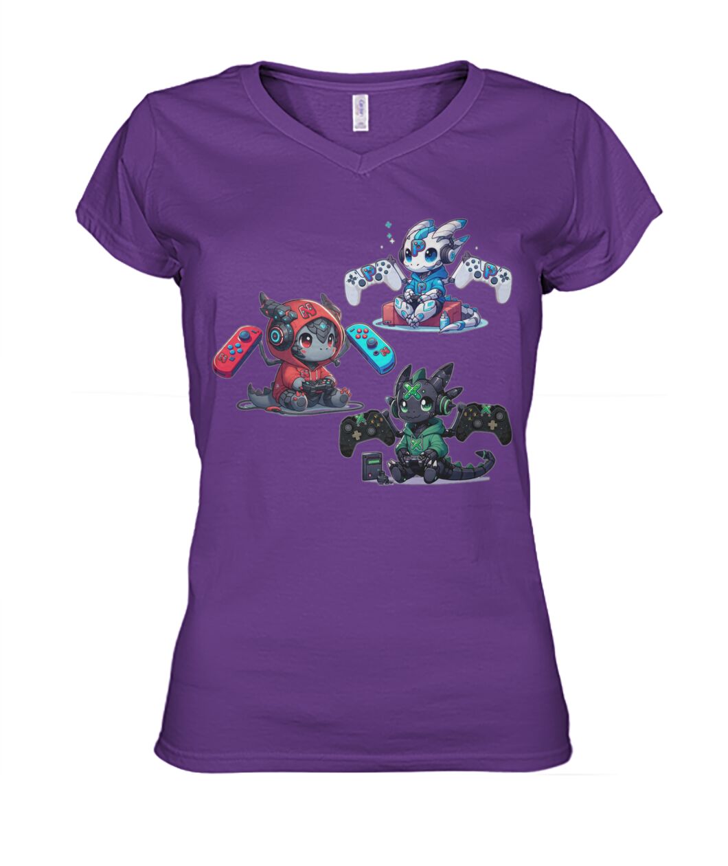 Console Dragons (Hoodie & V Necks)