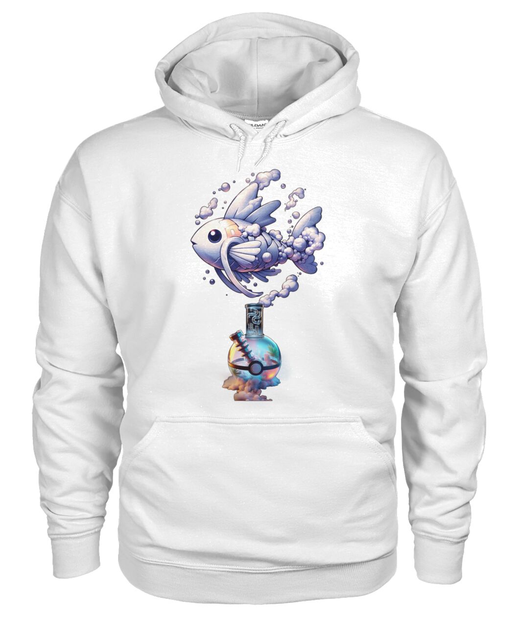 PokeBong Fish (Hoodie & V Necks)