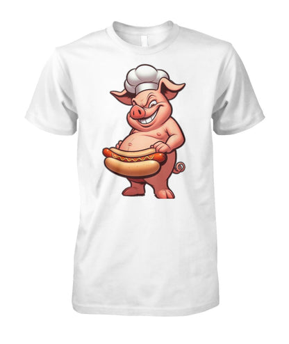 Chef Pig Hotdog (T-Shirt & More)