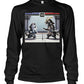 Karate vs Samurai Cat (Hoodie & More) Unisex Long Sleeve