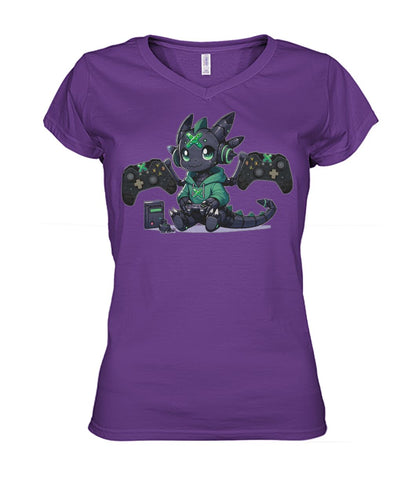 Console Dragons Green (Hoodie & V Necks)