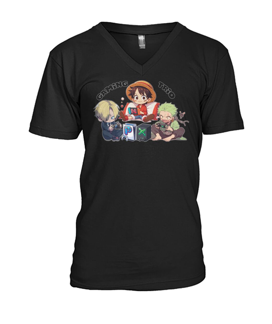 Gaming Trio (Hoodie & V Necks)