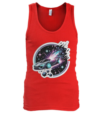 Cosmic Car Crash (TankTop & More) Men's Tank Top