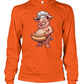 Chef Pig Hotdog (Hoodie & More) Unisex Long Sleeve