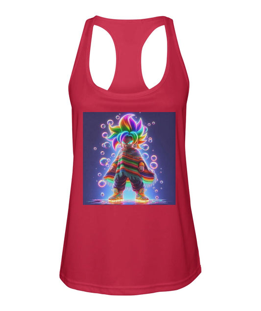 Super Infinity BOY 1 (TankTop & More) Women's Racerback Sport Tank