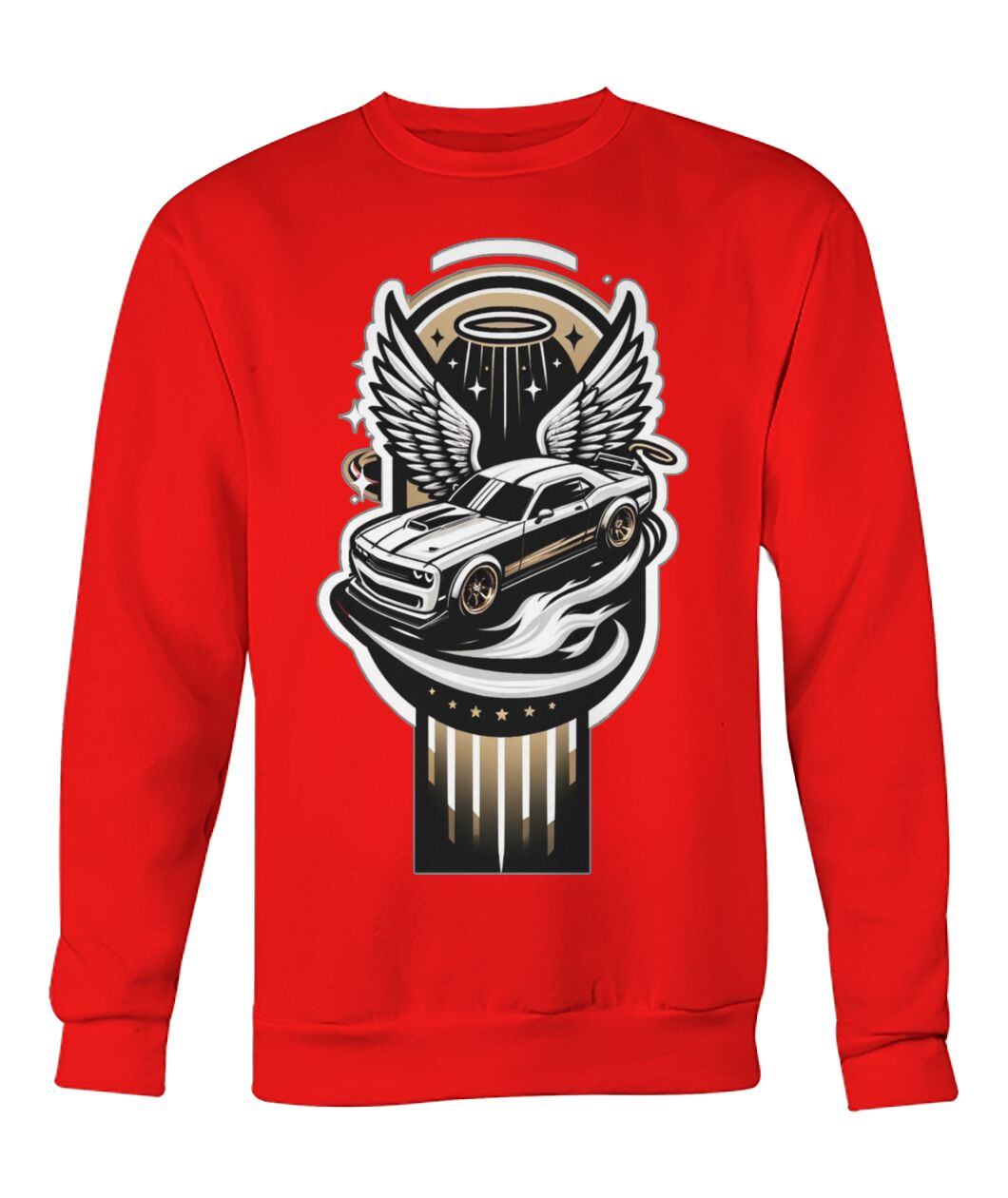 Angel Car 1 (Sweater & More) Crew Neck Sweatshirt