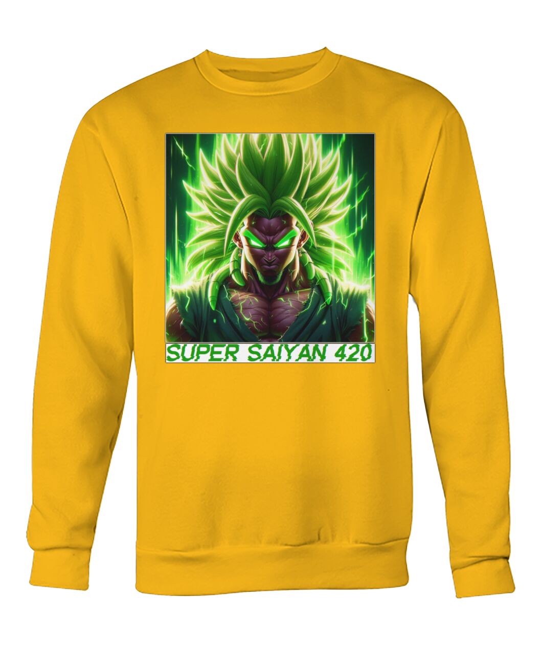 Super Saiyan 420 (Sweater & Long Sleeve)