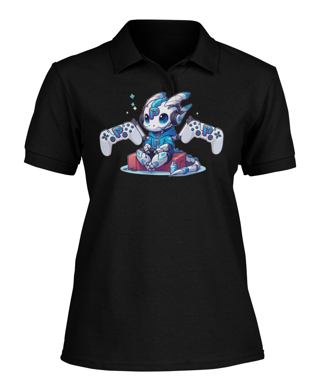 Console Dragons Blue (Tank Top & Polo)