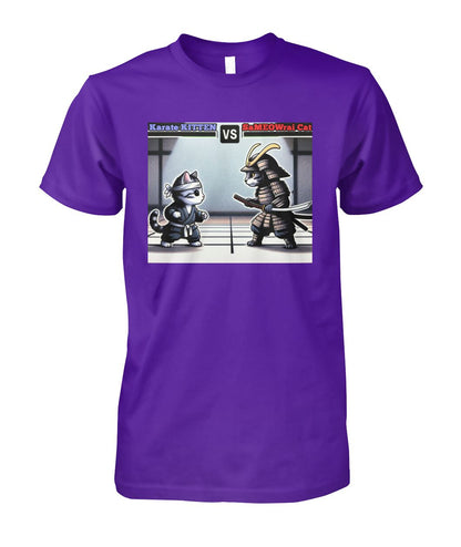 Karate vs Samurai Cat (T-Shirt & More)
