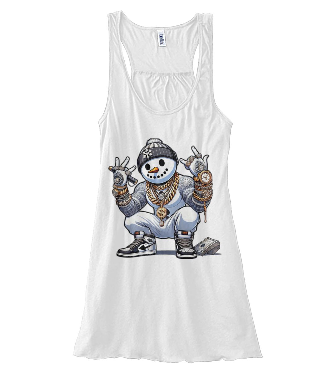 MC Snowballer (TankTop & More) Women's Flowy Tank