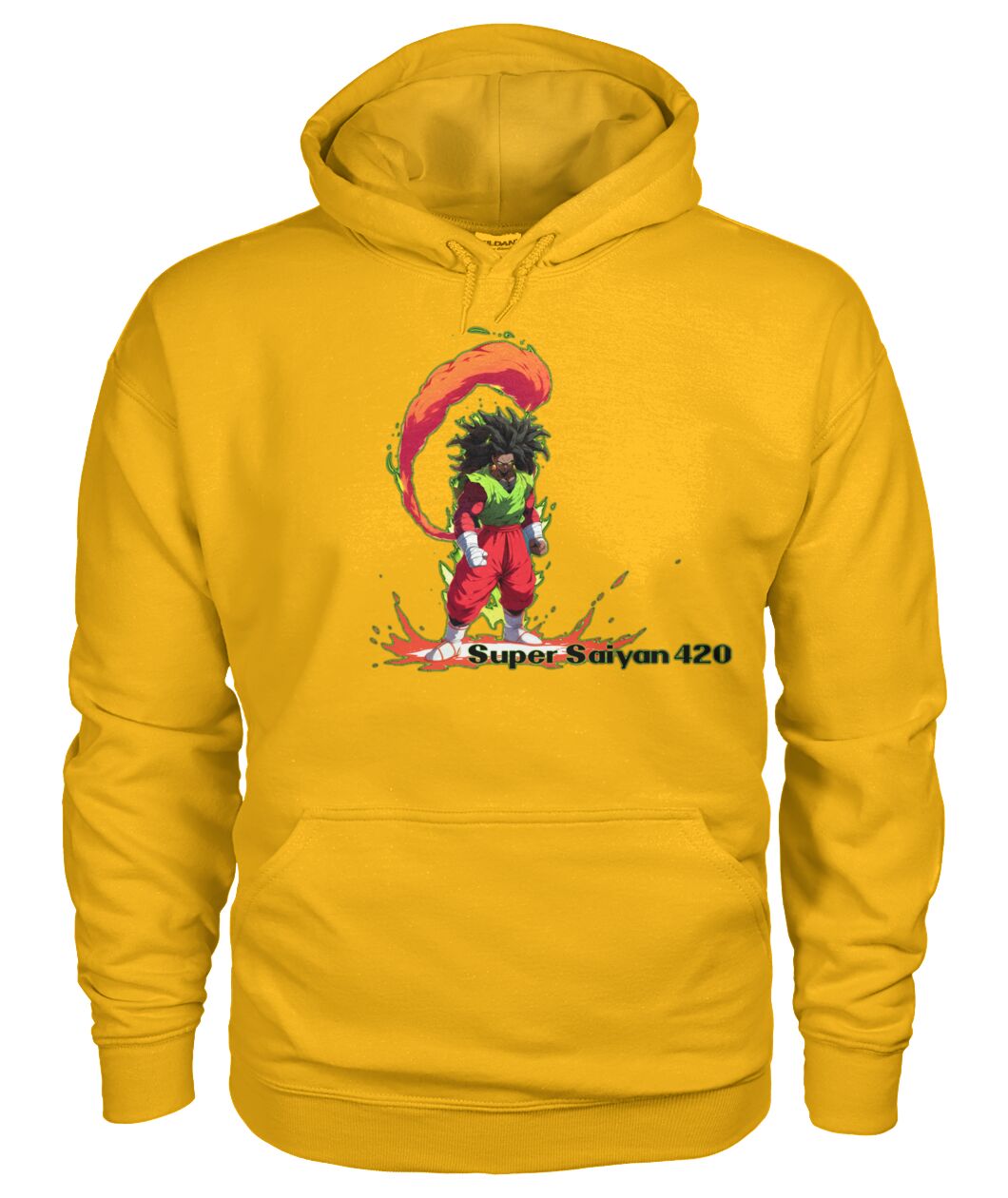 Super Saiyan 420 B (Hoodie & V Necks)