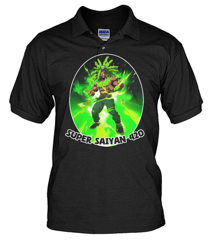 Super Saiyan 420 C (Tank Top & Polo )