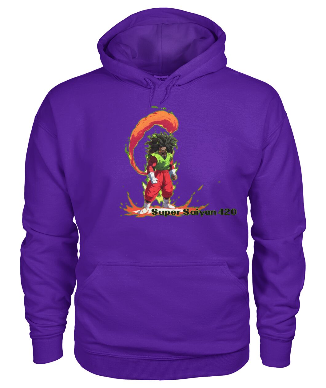 Super Saiyan 420 B (Hoodie & V Necks)