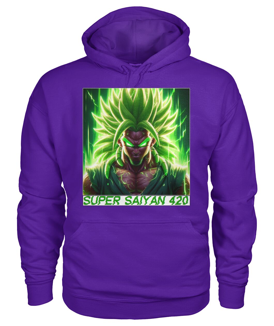 Super Saiyan 420 (Hoodie & V Necks)