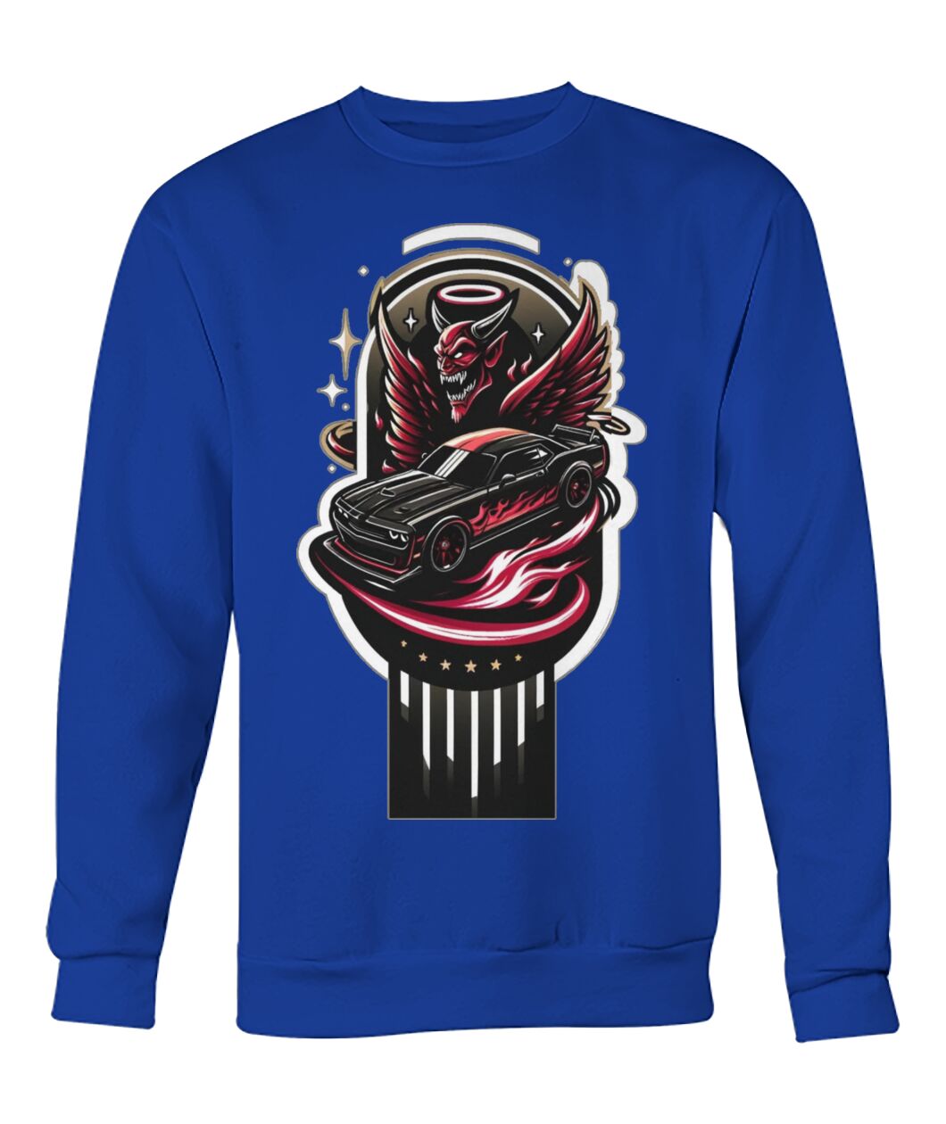 Demon Car 1 (Sweater & More) Crew Neck Sweatshirt