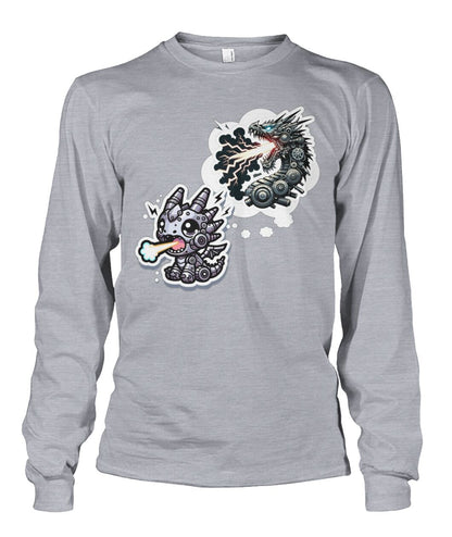 Mech Dragon (Hoodie & More) Unisex Long Sleeve