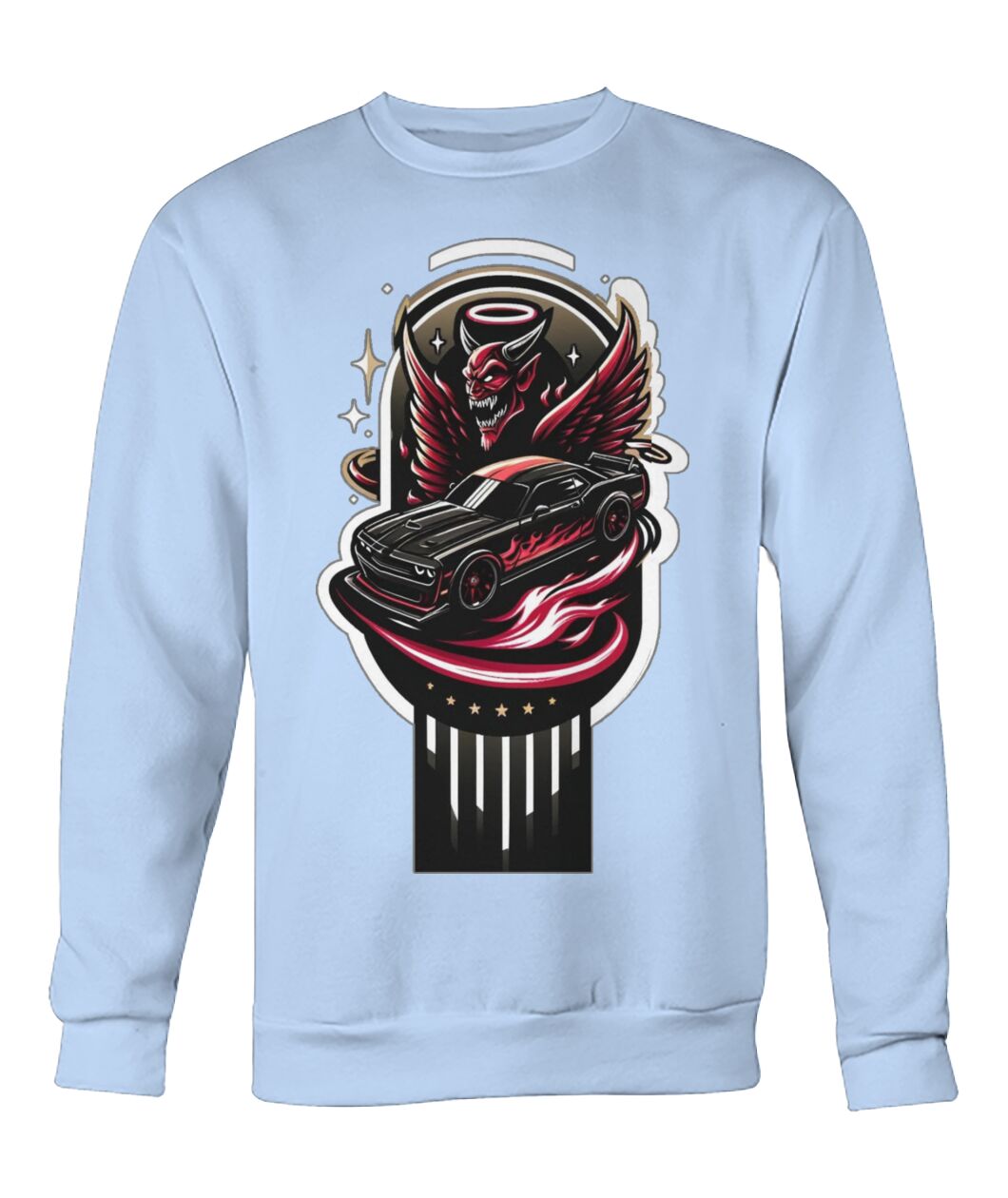 Demon Car 1 (Sweater & More) Crew Neck Sweatshirt