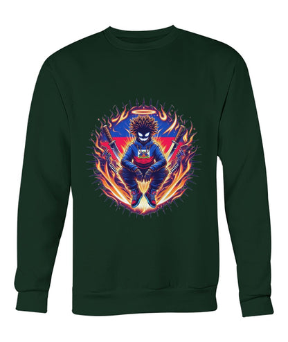 Haitian God (Sweater & More) Crew Neck Sweatshirt