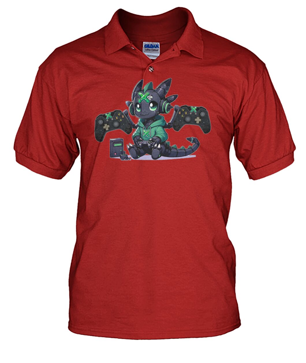 Console Dragons Green (Tank Top & Polo)